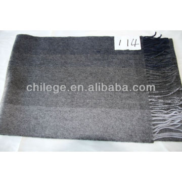 wool/cashmere blended shaded colour scarfs